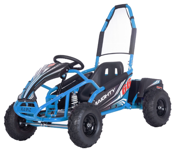 Pojazd Gokart Elektryczny MAIGHTY Niebieski