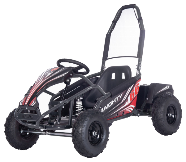 Pojazd Gokart Elektryczny MAIGHTY Czarny