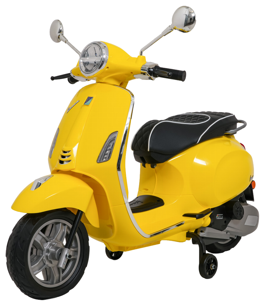 Pojazd Skuter Vespa ROMA Żółty