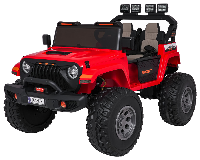 Pojazd Extreme Sport 4x4 Zmienna Wielkość Czerwony