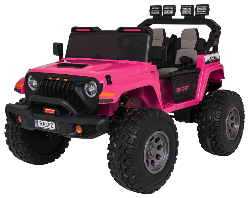 Pojazd Extreme Sport 4x4 Zmienna Wielkość Różowy