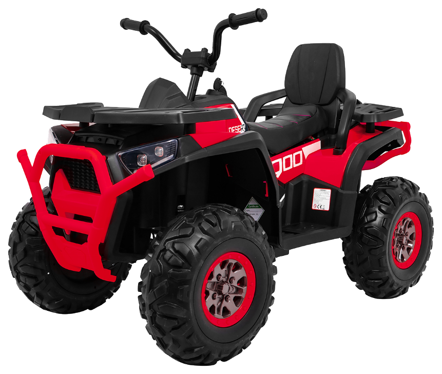 Pojazd Quad ATV Desert Czerwony