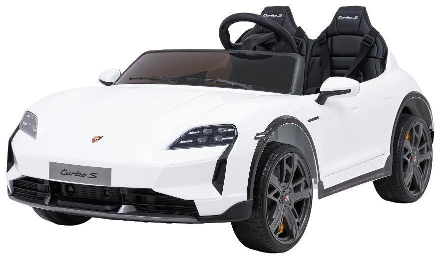Pojazd Porsche Taycan Turbo S Biały