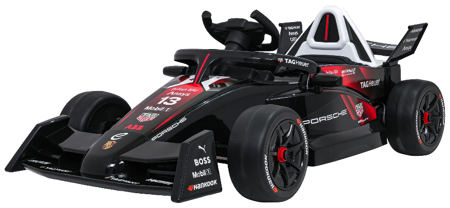 Pojazd Bolid Formuły E Porsche Czerwony