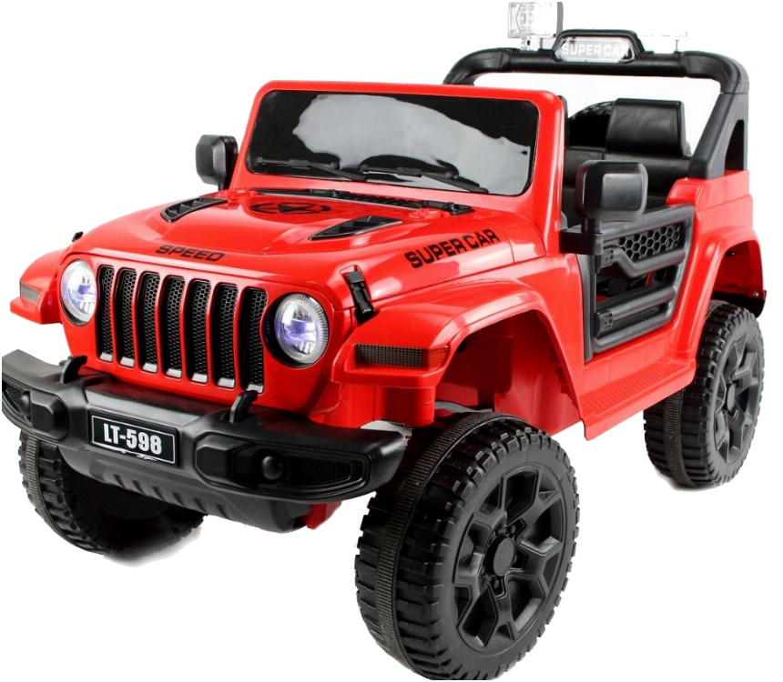 Pojazd Jeep SUPERCAR 4x4 Czerwony