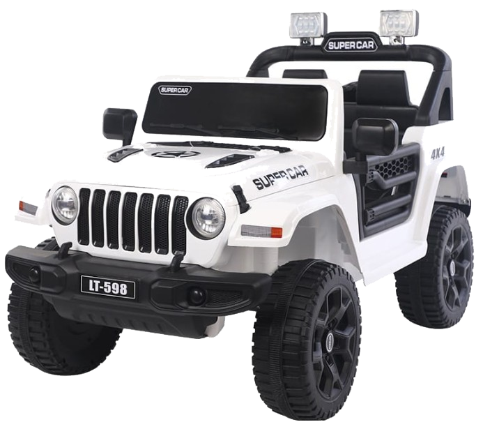 Pojazd Jeep SUPERCAR 4x4 Biały