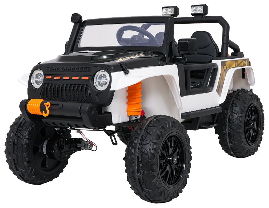 Pojazd Jeep Monster Biały