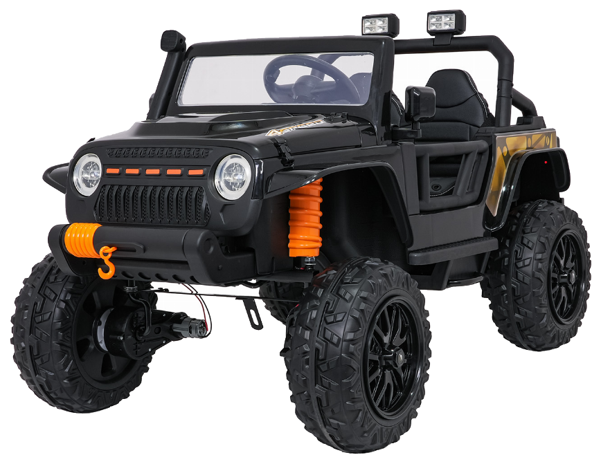 Pojazd Jeep Monster Czarny