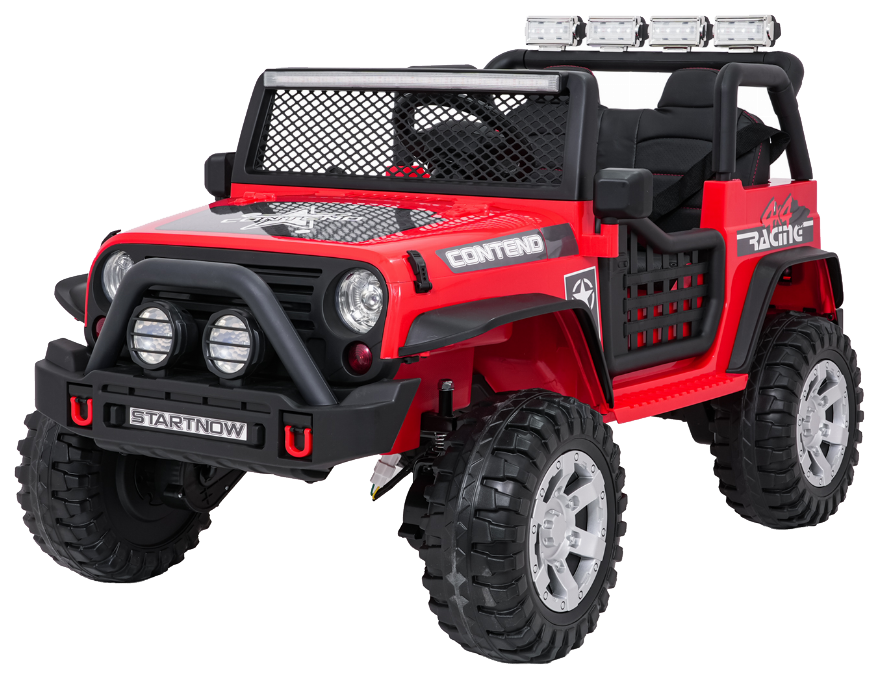 Pojazd Jeep BEAST 4x4 Czerwony