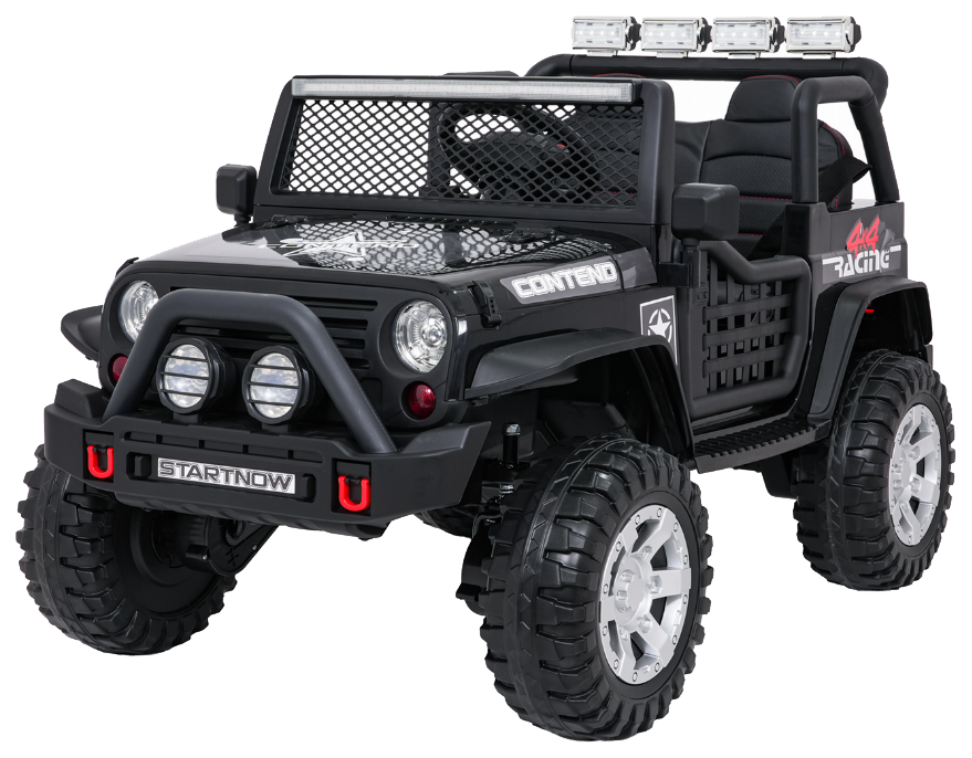 Pojazd Jeep BEAST 4x4 Czarny