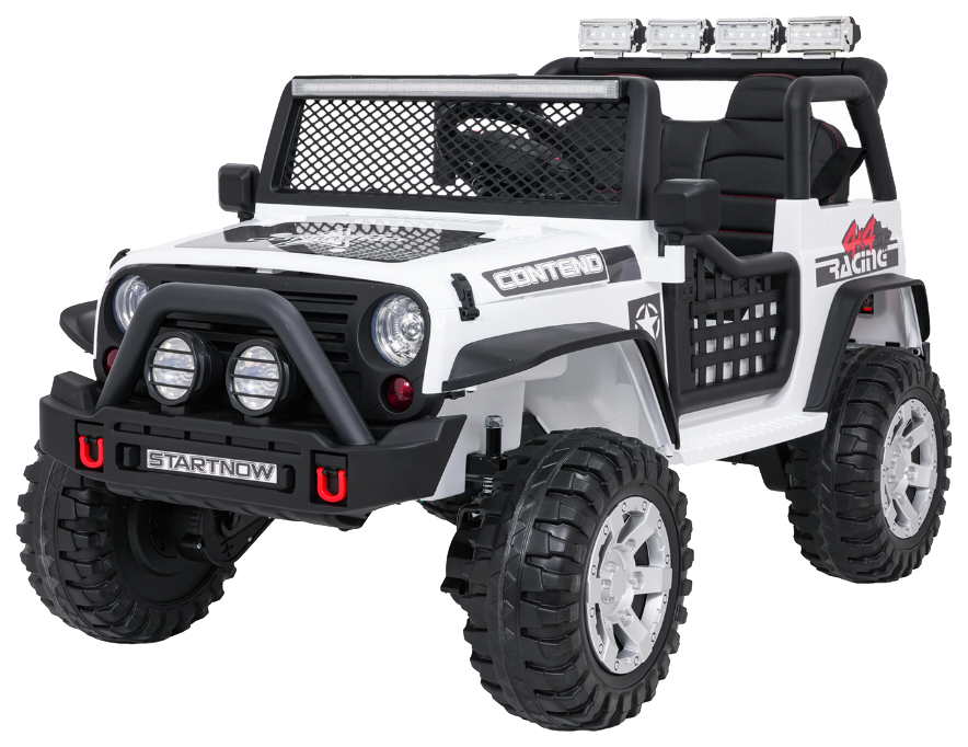 Pojazd Jeep BEAST 4x4 Biały