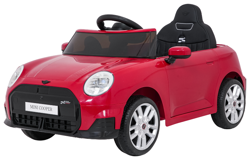 Pojazd Mini Cooper Czerwony