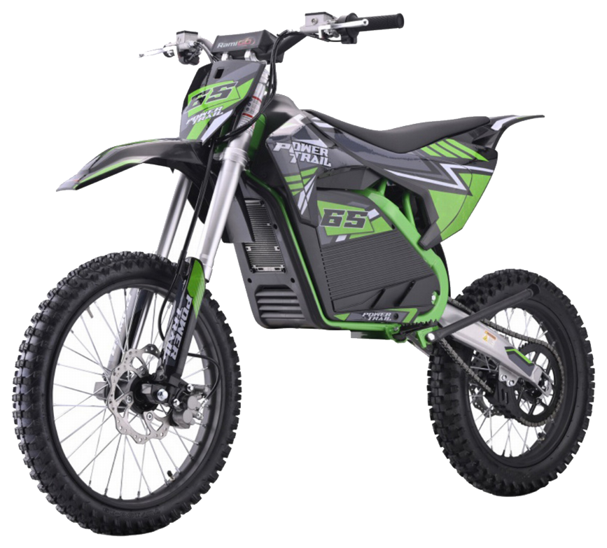 Pojazd Motor Elektryczny POWER TRAIL Zielony