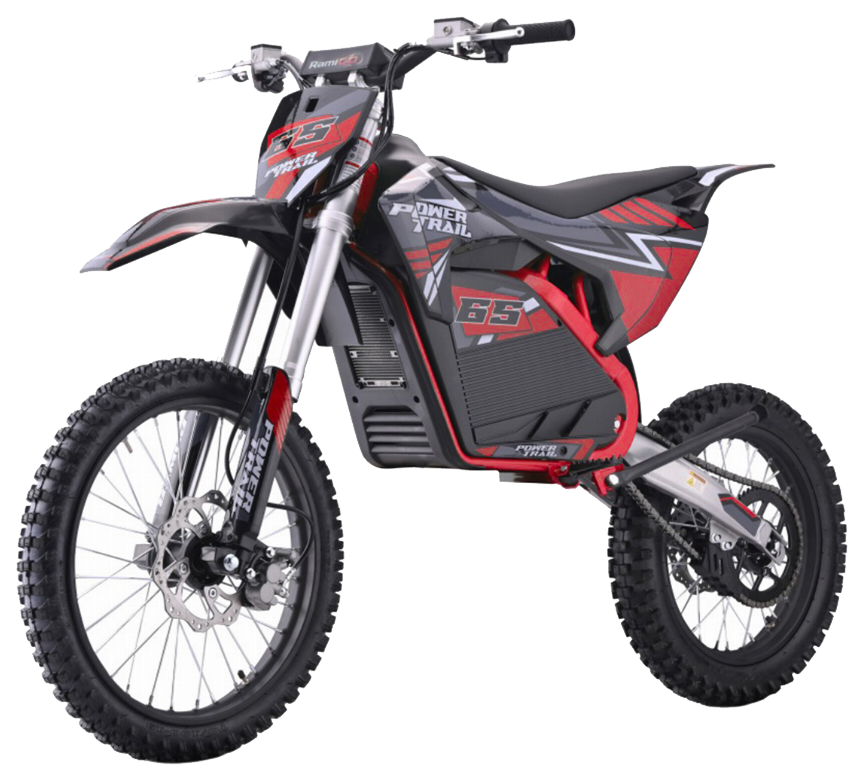 Pojazd Motor Elektryczny POWER TRAIL Czerwony