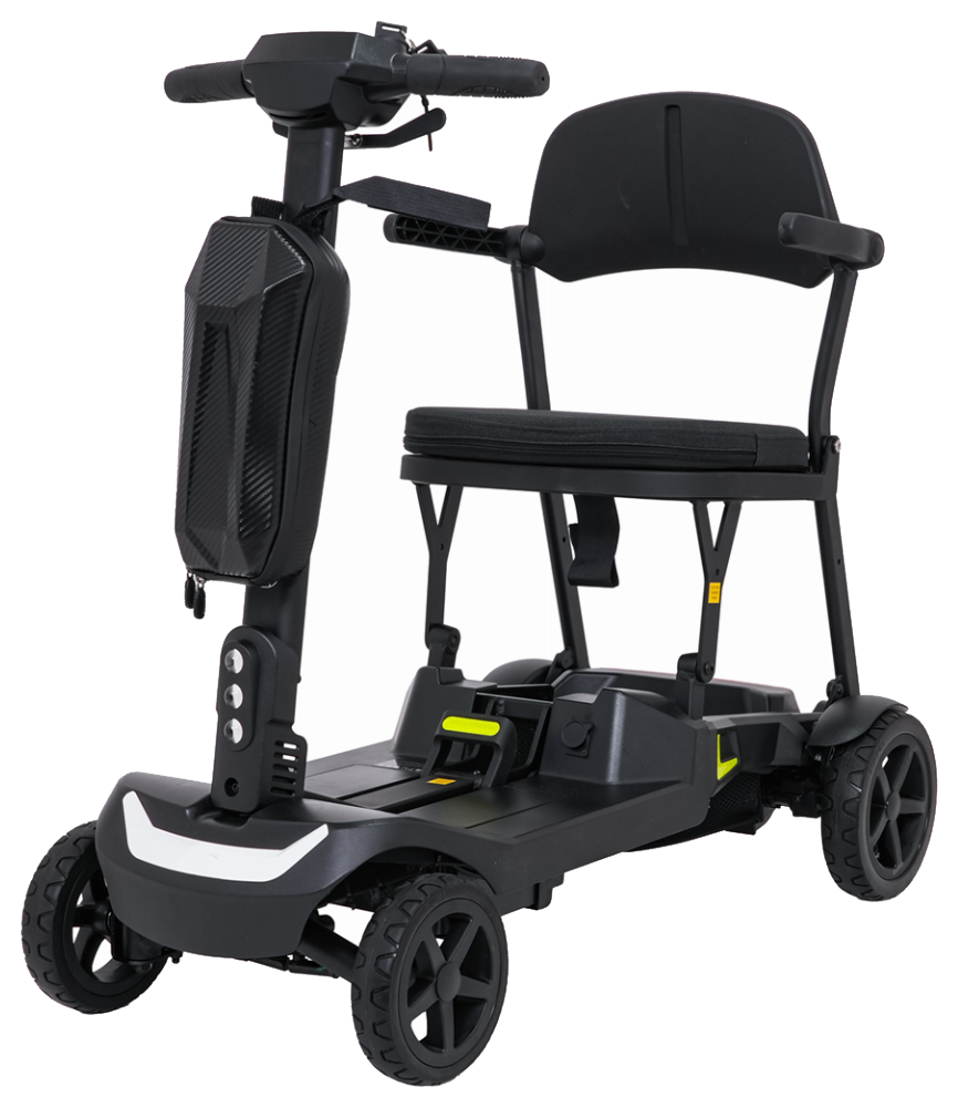 Skuter Elektryczny Czterokołowy dla Seniorów SeniorStar Czarny