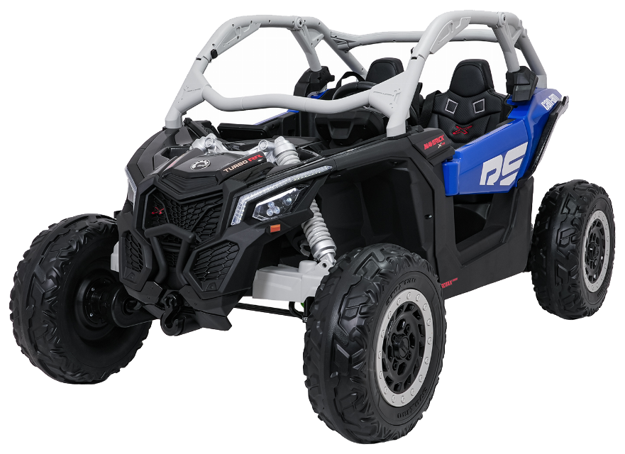Pojazd Buggy Maverick Turbo RR Koła Niebiesko-Szary
