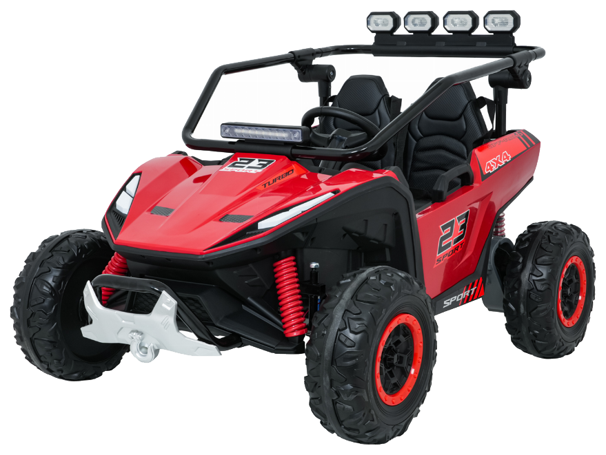 Pojazd Buggy TURBO 23 Czerwony
