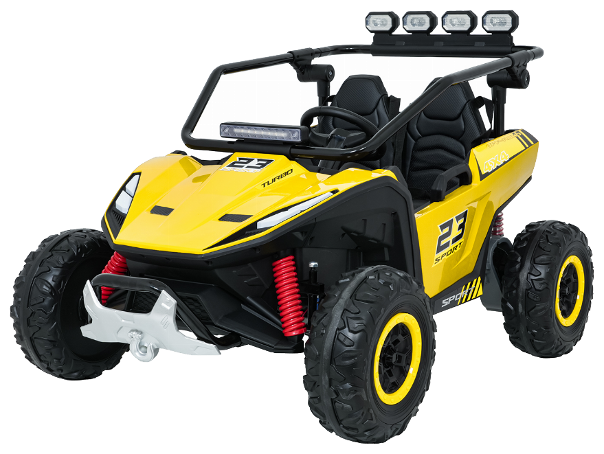 Pojazd Buggy TURBO 23 Żółty
