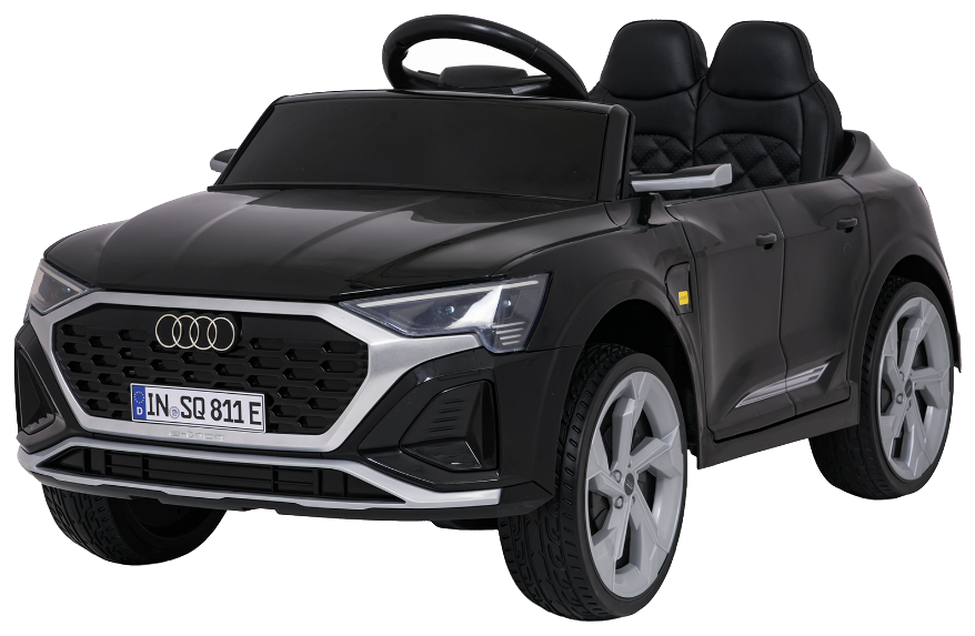 Auto Audi SQ8 czarne na akumulator dla dzieci + pilot 2,4 GHz