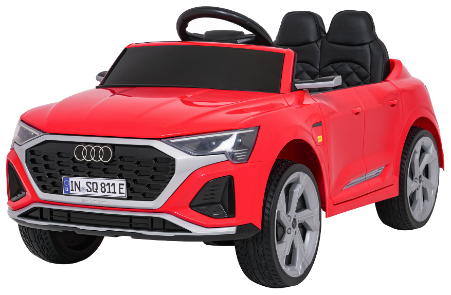 Auto Audi SQ8 czerwone na akumulator dla dzieci + pilot 2,4 GHz