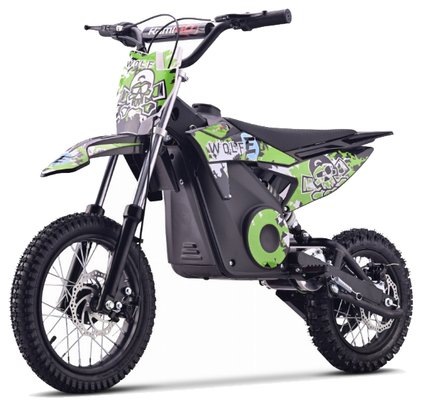 Pojazd Motor Elektryczny WOLF-E Zielony
