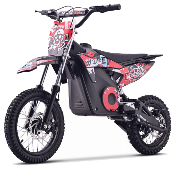 Pojazd Motor Elektryczny WOLF-E Czerwony