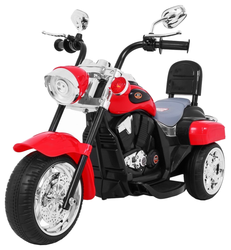 Motorek Chopper NightBike Czerwony