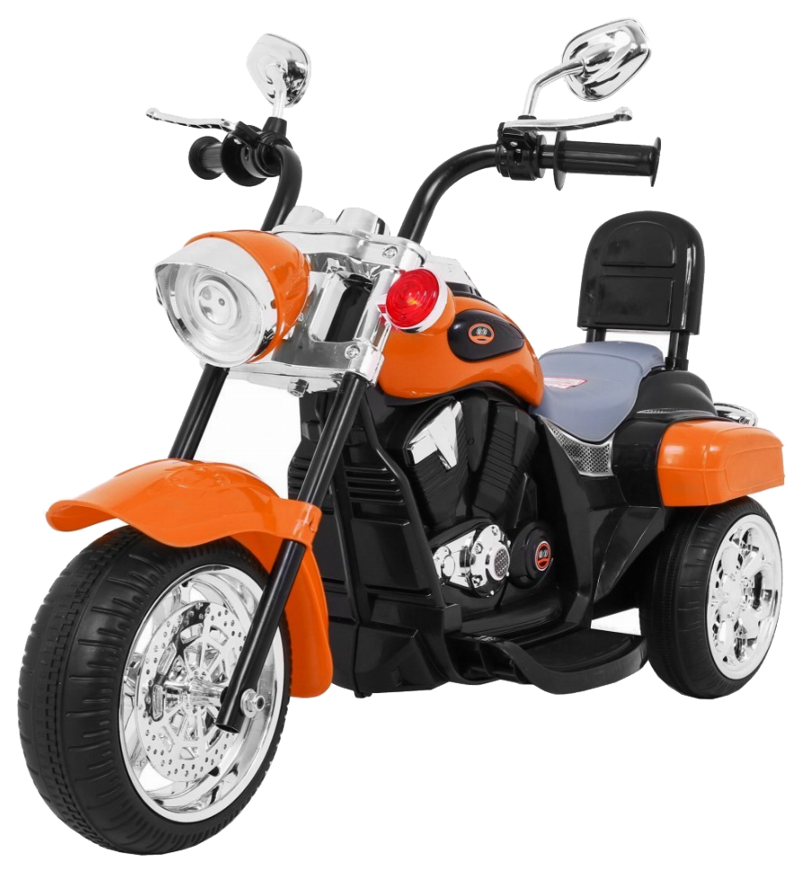 Motorek Chopper NightBike Pomarańczowy