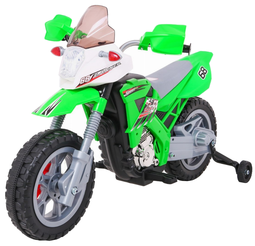 Motorek Cross Zielony