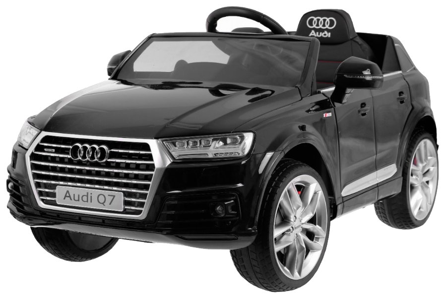 Audi Q7 Quattro S-Line na akumulator Lakier Czarny + Pilot + Wolny Start + EVA + Radio MP3