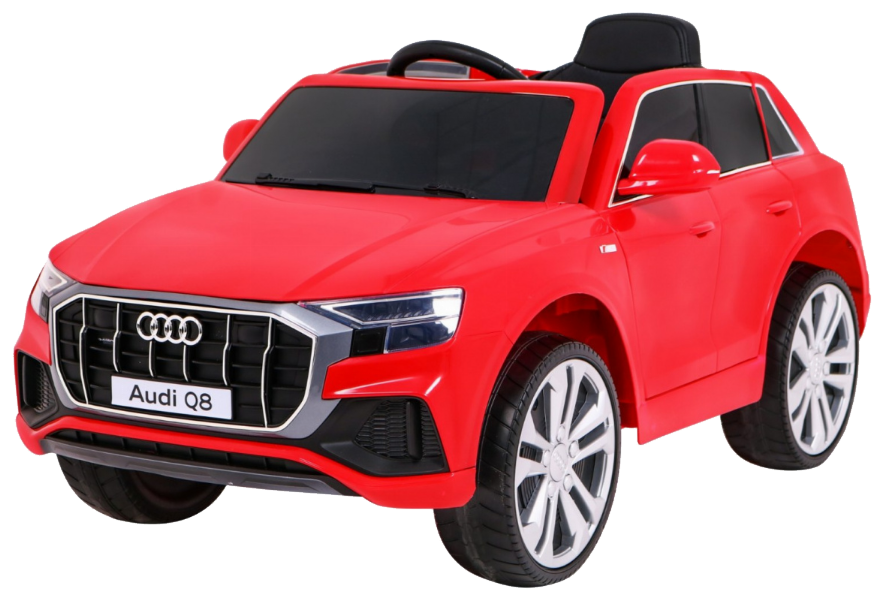 Audi Q8 Lift na akumulator dla dzieci Czerwony SUV + Pilot