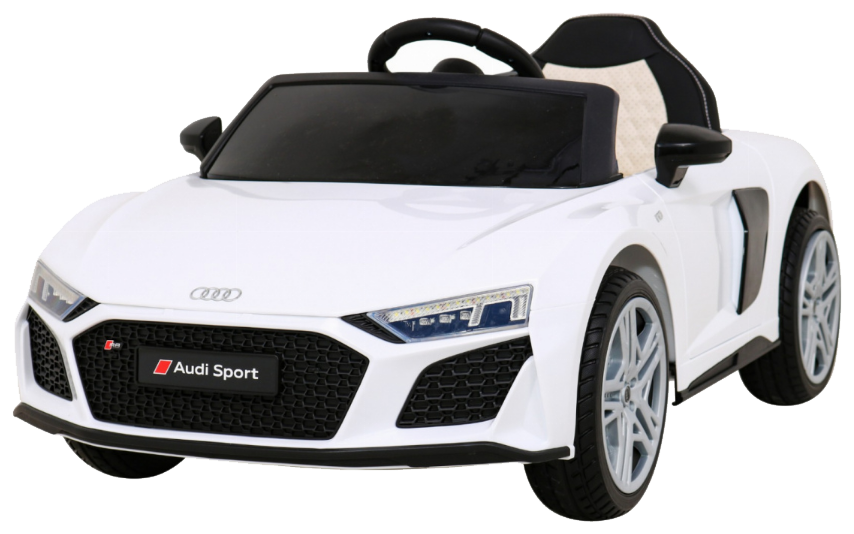 Audi R8 LIFT Samochodzik na akumulator Biały + Pilot