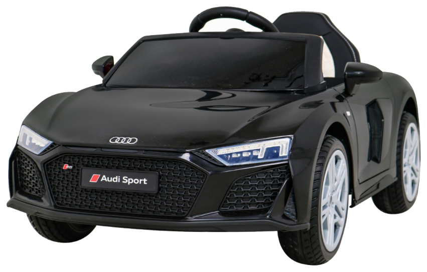 Audi R8 LIFT Samochodzik na akumulator Czarny + Pilot + Koła EVA + MP3 + LED