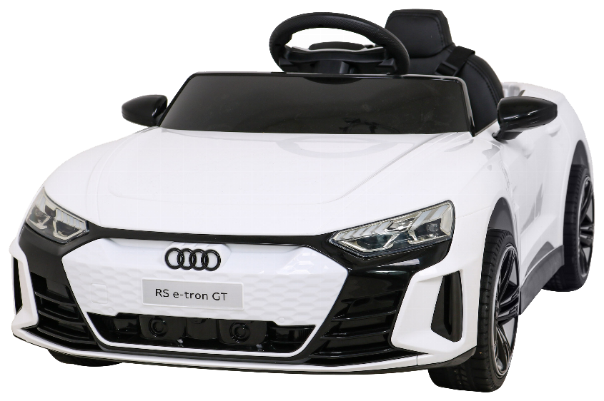 Audi RS E-Tron GT na akumulator Biały + Pilot + Napęd 4x4 + Radio MP3 + LED + EVA