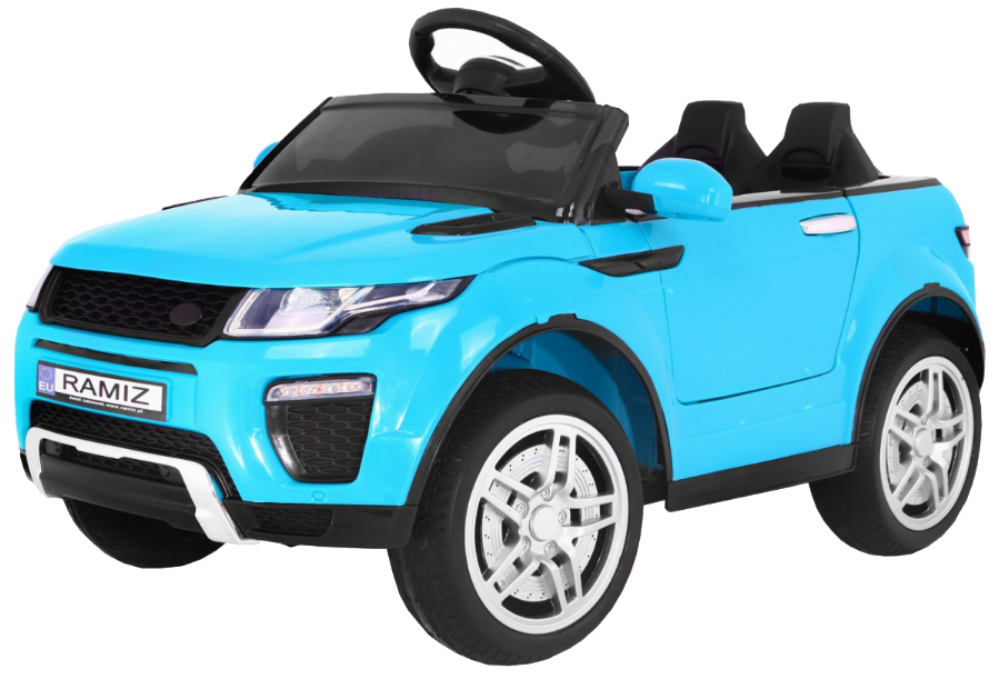 Autko Rapid Racer elektryczne dla dzieci - Niebieski SUV + Pilot
