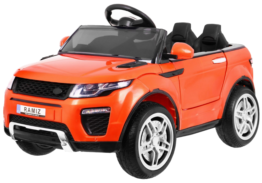 Autko Rapid Racer elektryczne dla dzieci, Pomarańczowy SUV + Pilot
