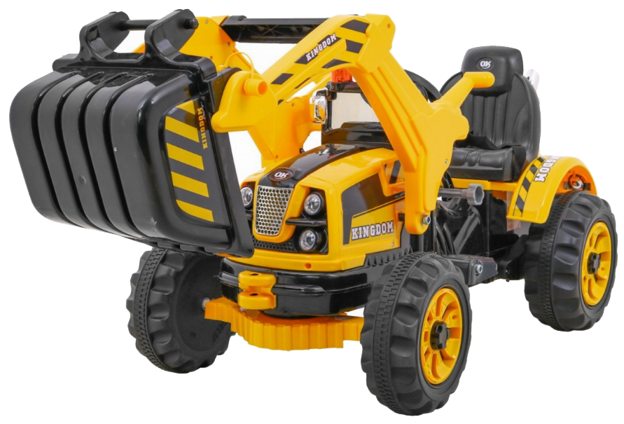 Pojazd Koparka Traktor Żółta