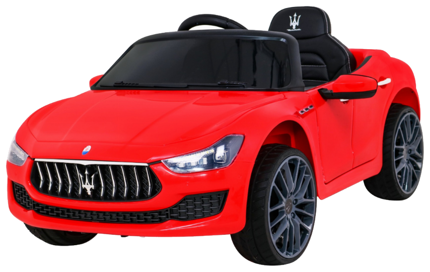 Maserati Ghibli na akumulator dla dzieci Czerwony + Pilot + Wolny Start + EVA + MP3 USB + LED