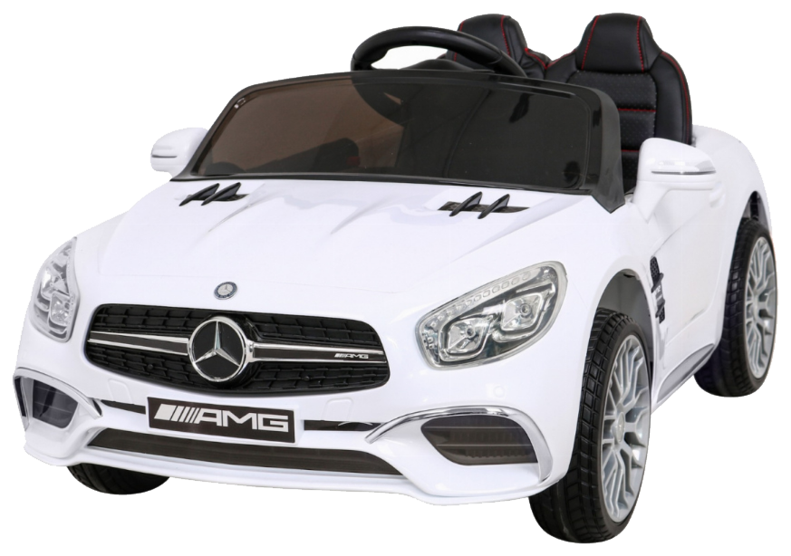 Mercedes Benz AMG SL65 S elektryczny dla dzieci Biały + Pilot