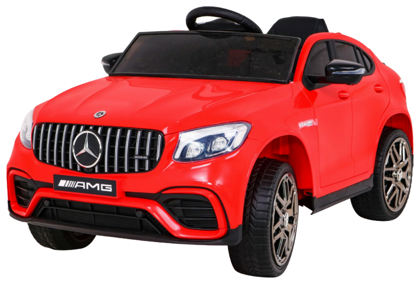 Mercedes Benz GLC63S dla dzieci Czerwony SUV + Pilot