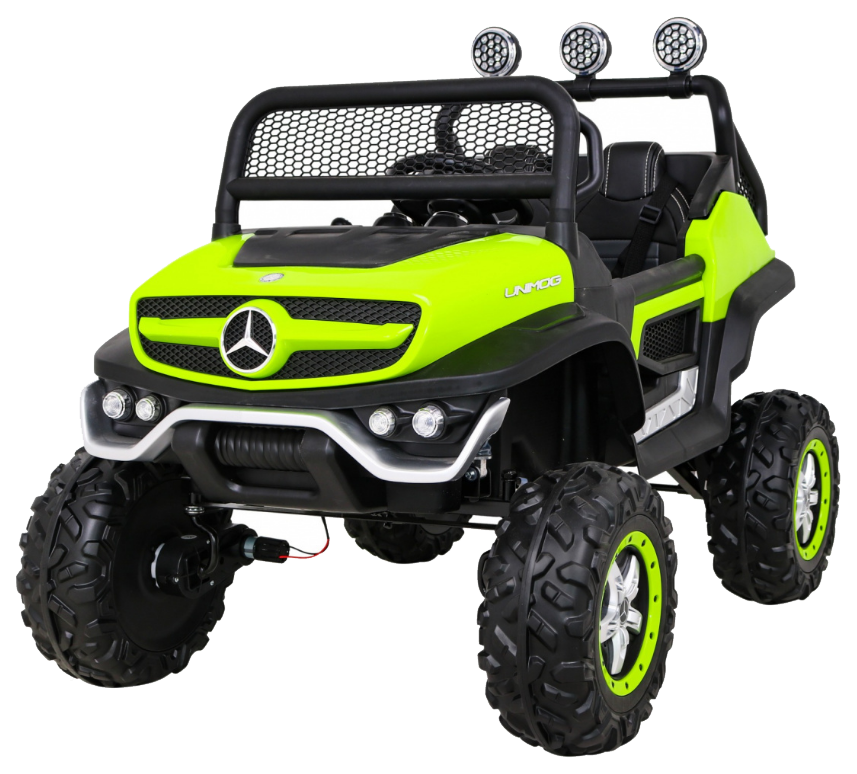 Mercedes Benz Unimog dla dzieci Zielony + Napęd 4x4