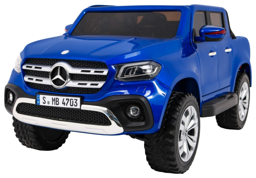 Mercedes Benz X-Class dla dzieci Lakier Niebieski Pickup 4x4