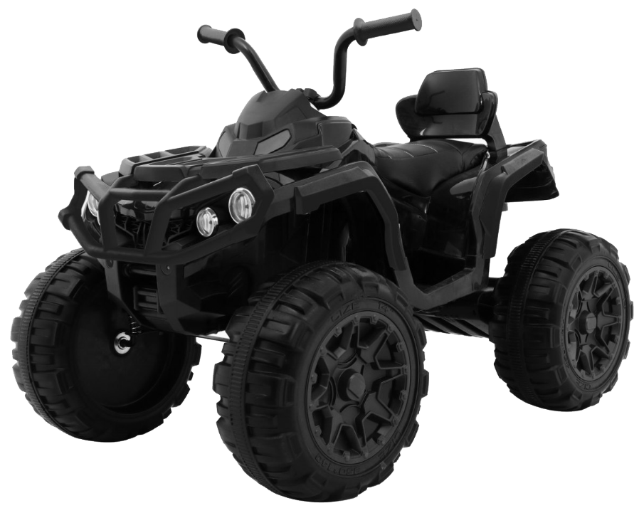 Quad ATV na akumulator dla dzieci Czarny + Koła EVA + Radio MP3 + LED + Wolny Start