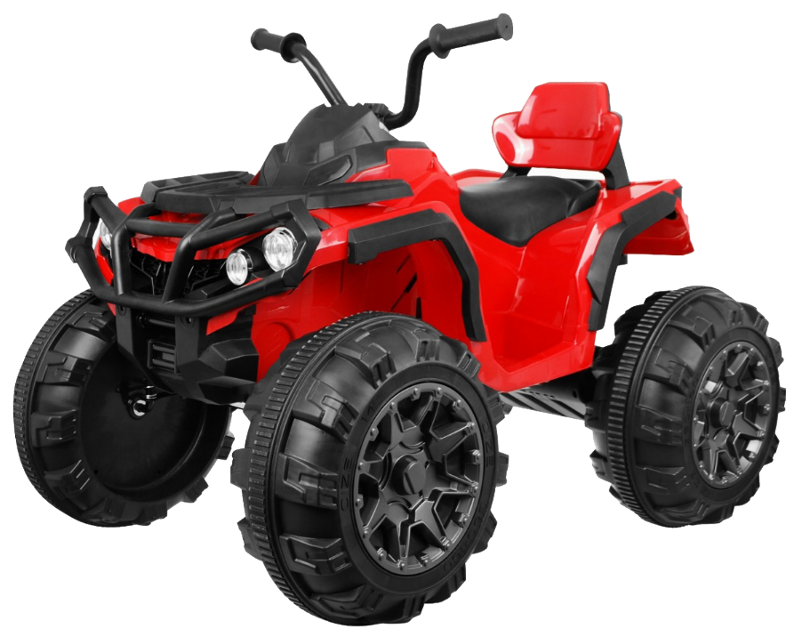 Quad ATV na akumulator dla dzieci Czerwony + Koła EVA + Radio MP3 + LED + Wolny Start