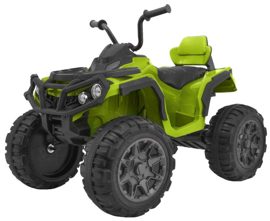 Quad ATV na akumulator dla dzieci Zielony + Koła EVA + Radio MP3 + LED + Wolny Start