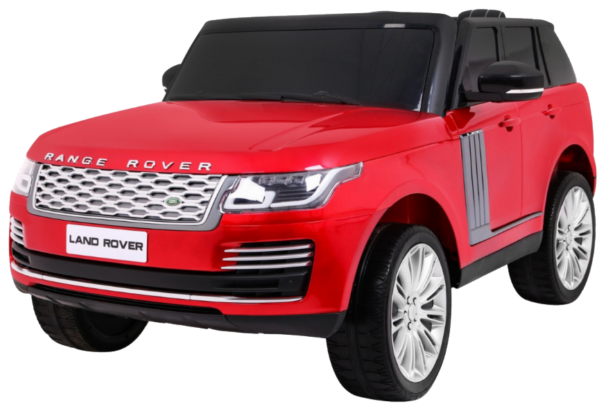 Range Rover HSE Lakierowane Autko dla 2 dzieci Czerwony SUV + Pilot + Panel audio