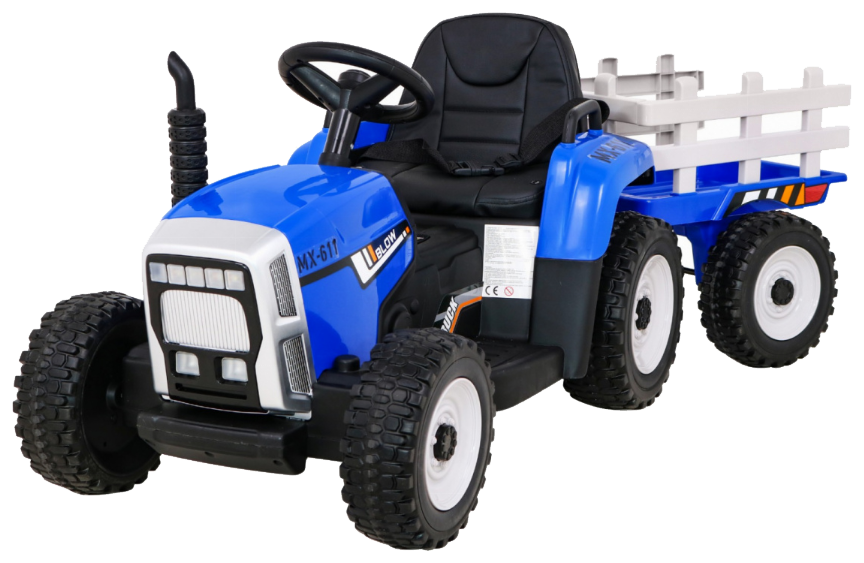 Pojazd Traktor z Przyczepą BLOW Niebieski