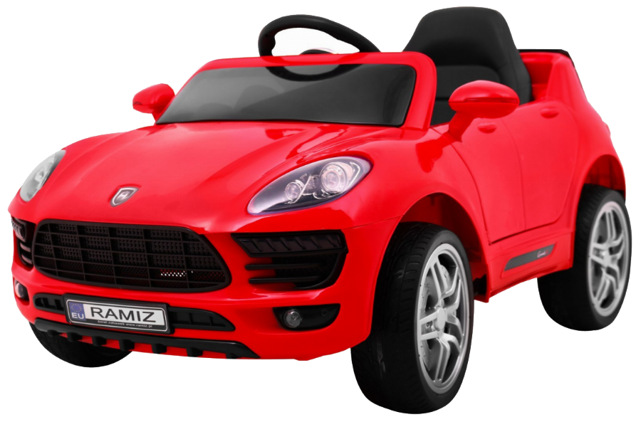 Autko Turbo-S na akumulator dla dzieci Czerwony Suv + Pilot