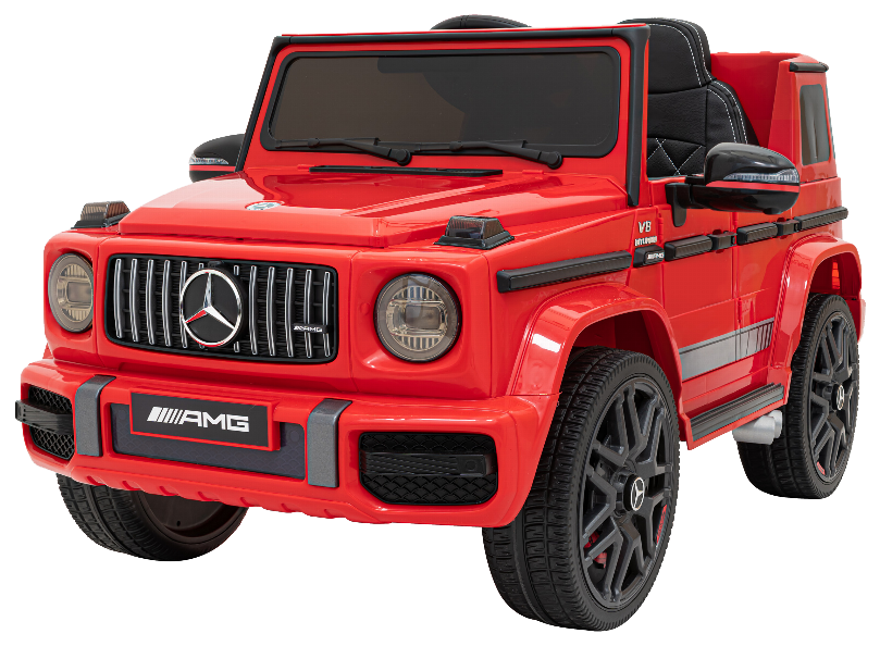 Mercedes AMG G63 dla dzieci Czerwony + Pilot