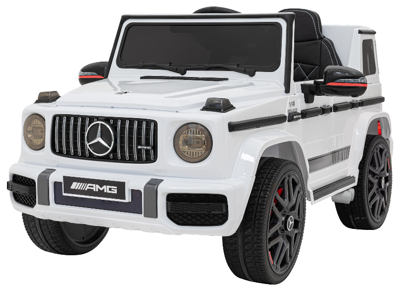 Mercedes AMG G63 dla dzieci Biały + Pilot